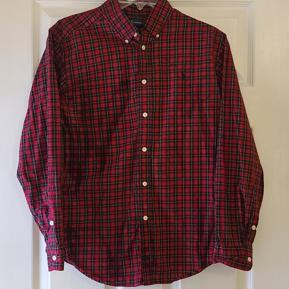 Ralph Lauren Plaid button down
